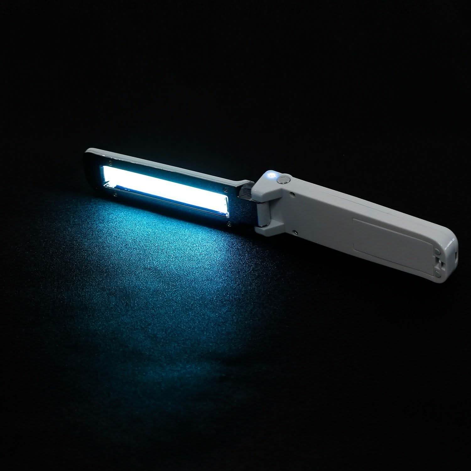 Foldable UV Sanitizer Light Sterilizer Wand Face Masks & PPE - Tophatter Daily Deals