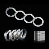 Zinc Alloy Folding Brass Knuckles Self Defense Tools For Women Silver-Stainless Steel 440C Stainless Steel Brass Knuckles - Tophatter Daily Deals