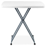 Folding Height Adjustable Snack Table Furniture & Decor - Tophatter Daily Deals