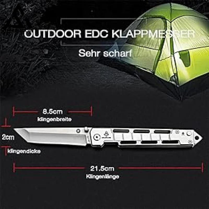 Folding Knife with Slingshot Outdoor Knife EDC Knife-GS19 Pocket Knives - Tophatter Daily Deals