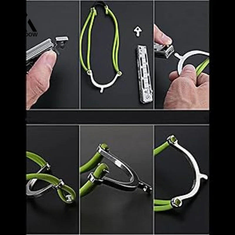 Folding Knife with Slingshot Outdoor Knife EDC Knife-GS19 Pocket Knives - Tophatter Daily Deals