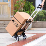 Folding Luggage Cart With Elastic Rope Everything Else - Tophatter Daily Deals