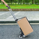 Folding Luggage Cart With Elastic Rope Everything Else - Tophatter Daily Deals