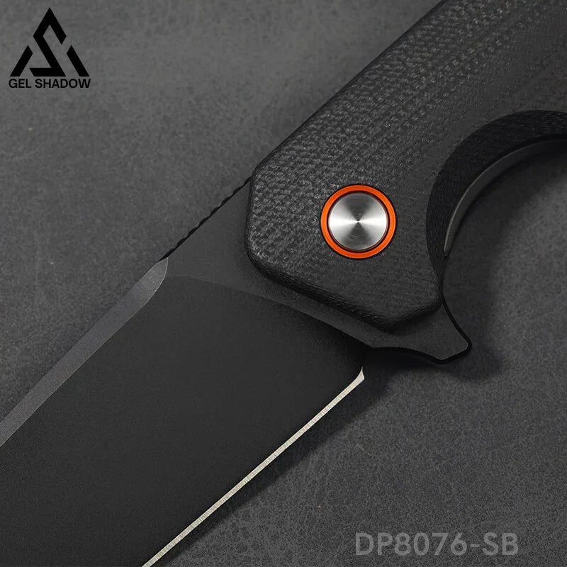 Folding Pocket Knife with D2 Steel, G10 Handle & Ball Bearing Flipper-GS17 Pocket Knives - Tophatter Daily Deals