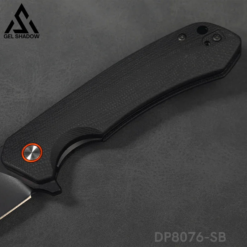 Folding Pocket Knife with D2 Steel, G10 Handle & Ball Bearing Flipper-GS17 Pocket Knives - Tophatter Daily Deals