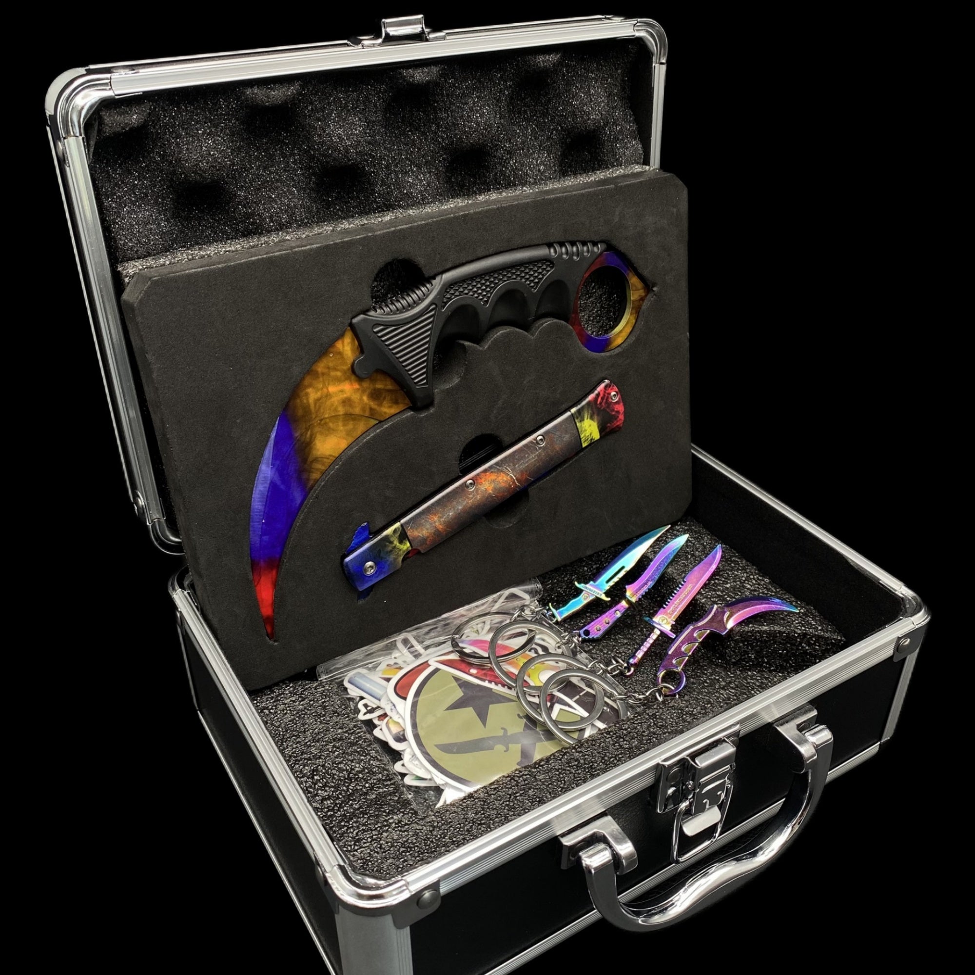 CSGO Mystery Box IRL Rare Skin Knife High End Aluminum Alloy Gift Box - Tophatter Daily Deals