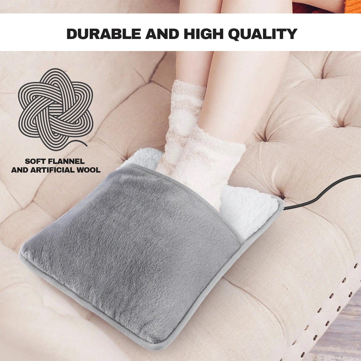 Heated Foot Warmer - Electric USB Winter Warm Mat Hand Heating Pad Cushion Apparel & Accessories - Tophatter Daily Deals