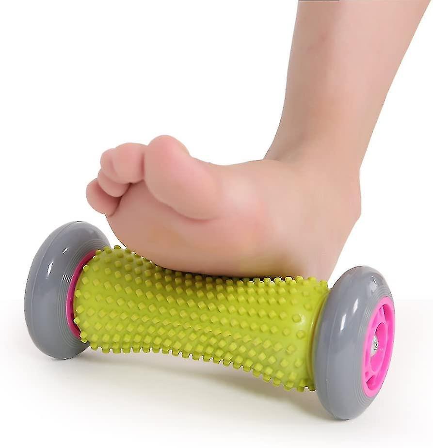 Foot Roller for Plantar Fasciitis - Heel Muscle Knot Pain Tension Reliever Foot Massage Roller Personal Care - Tophatter Daily Deals