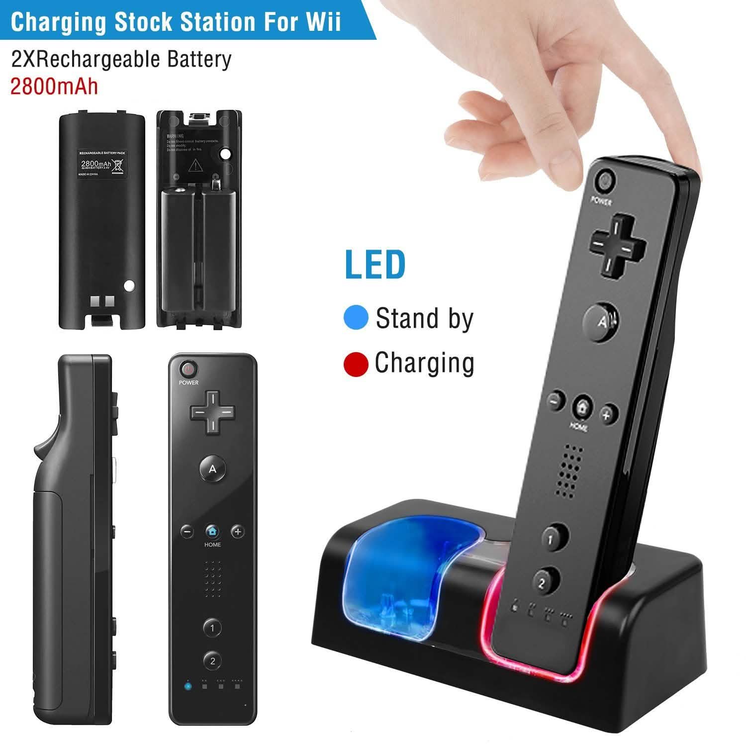 For Wii Remote Controller Charger Video Games & Consoles - Tophatter Daily Deals
