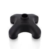 SafeTbase Self-Standing Cane Tip: Black Enhanced Stability Large Cane Tips - Tophatter Daily Deals