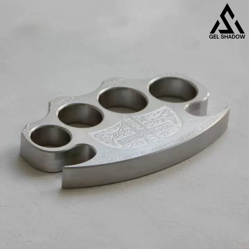 Four-finger alloy self-defense equipment like a tiger's claws-GS130 BRASSKNUCKLE - Tophatter Daily Deals