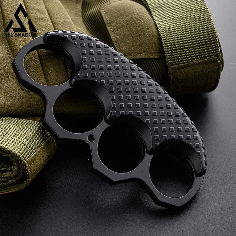 Four finger ALTO Thorn Brass Knuckles self defense-GS139 BRASSKNUCKLE - Tophatter Daily Deals
