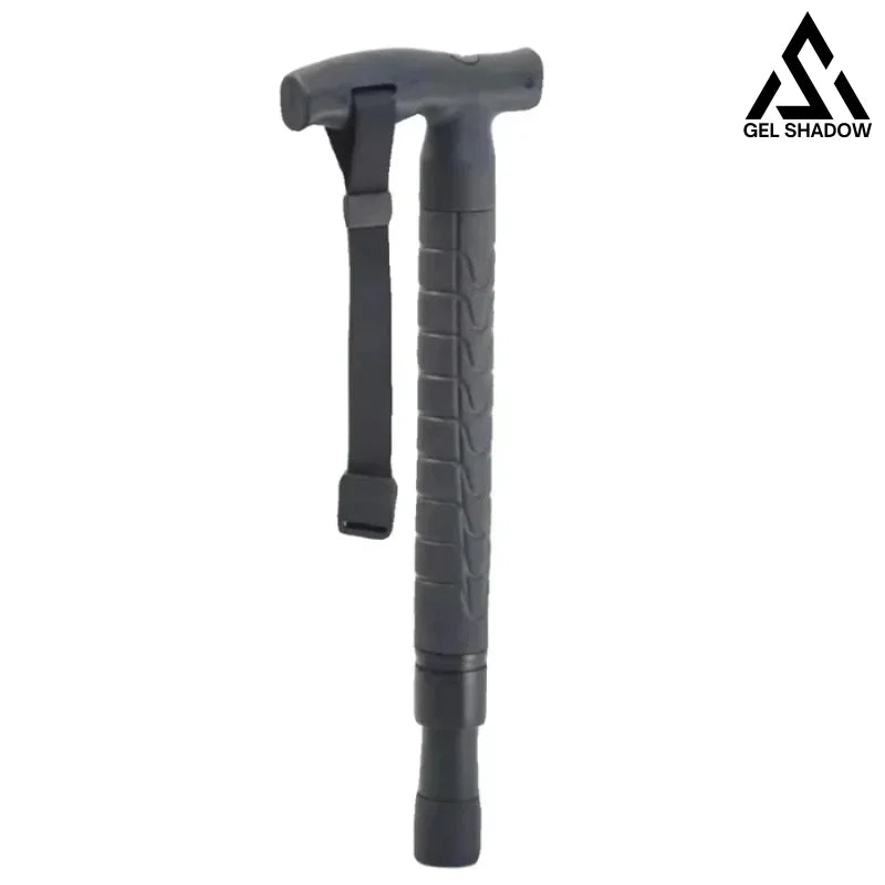 GS183 FOX Telescopic Hiking Pole with Self-Defense Baton Pocket Knives - Tophatter Daily Deals