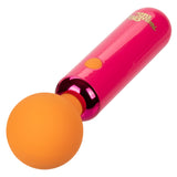 Naughty Bits Home Cumming Queen Vibrating Wand Pink and Orange Silicone Personal Massager > Sex Toys > Mini Massagers - Tophatter Daily Deals