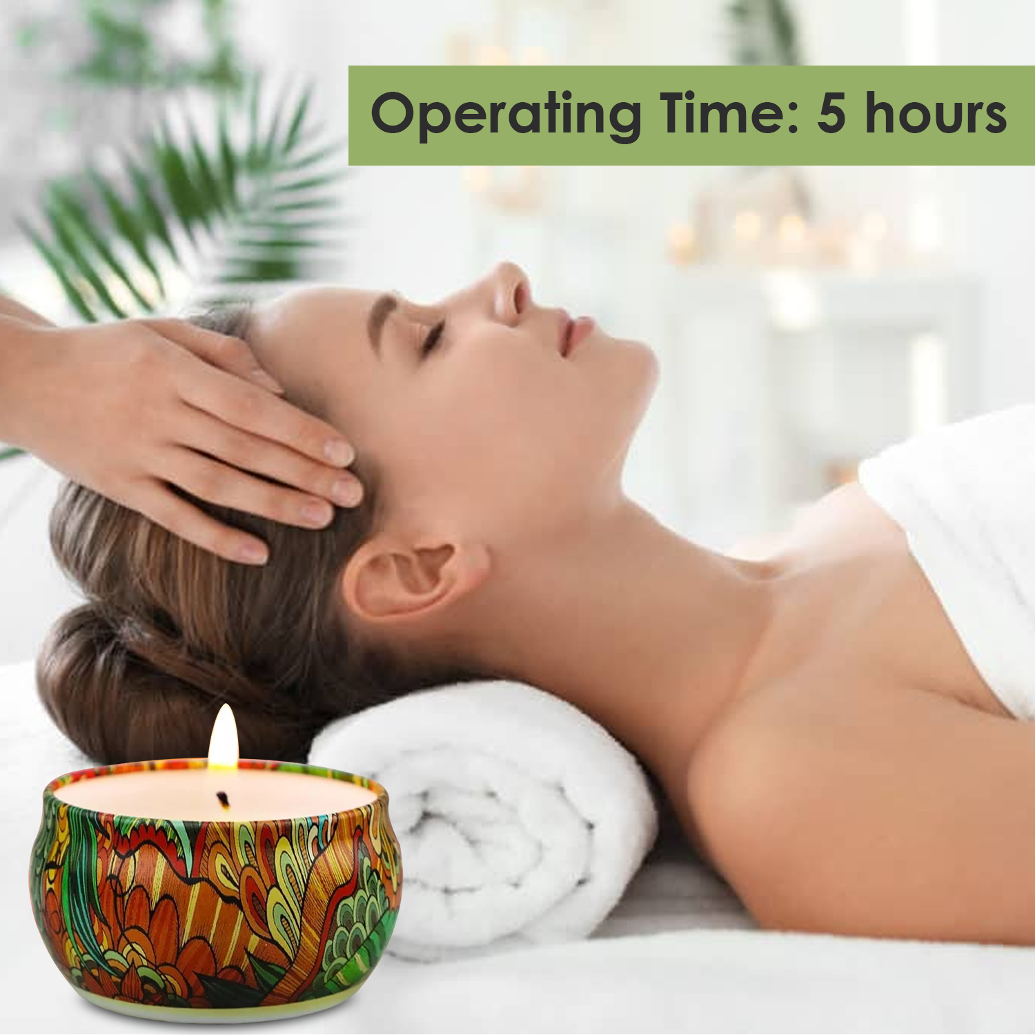 Scented Candles Jar - 12 Pcs Soy Wax Jar Aromatherapy Candles Household - Tophatter Daily Deals