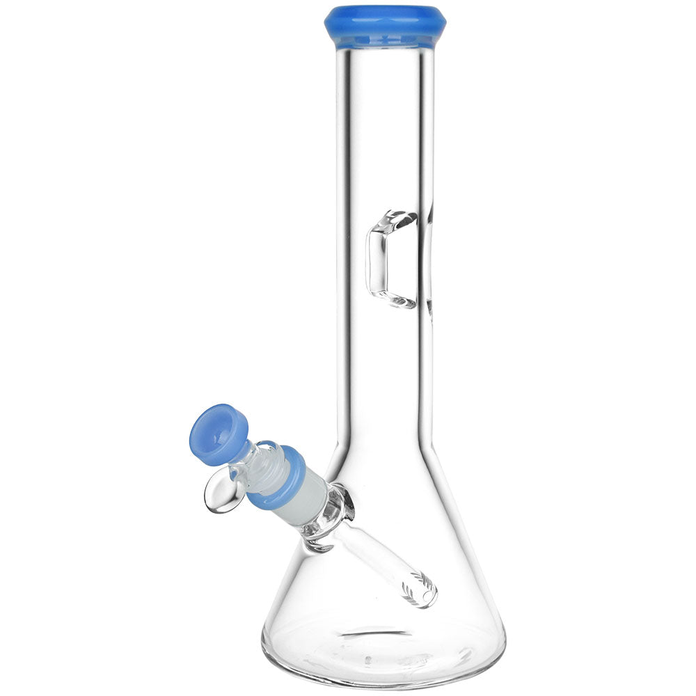 Fresh Press Beaker Bong Opaque Light Blue Glass Bongs - Tophatter Daily Deals