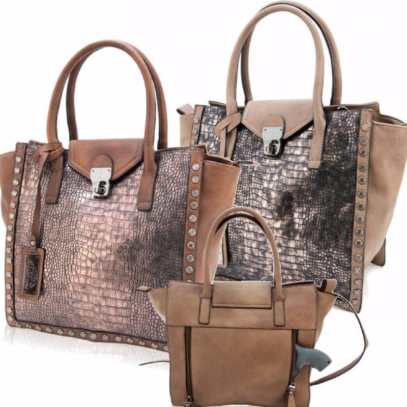 Freya Concealed Carry Handbag Over Shoulder Gun Purse Handgun Purses - Tophatter Daily Deals