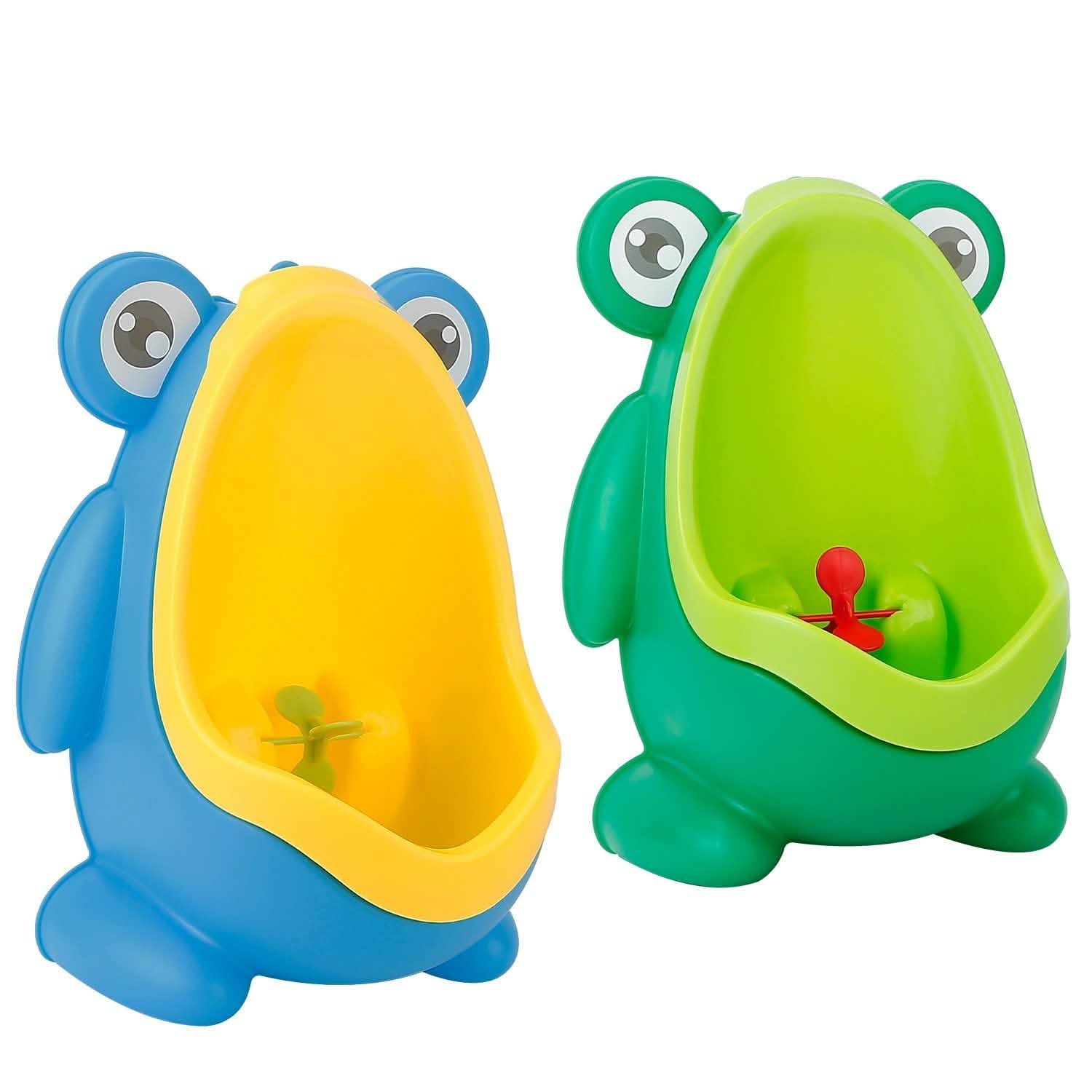 Frog Potty Training Urinal Bathroom with Funny Aiming Target Baby Gear - Tophatter Daily Deals