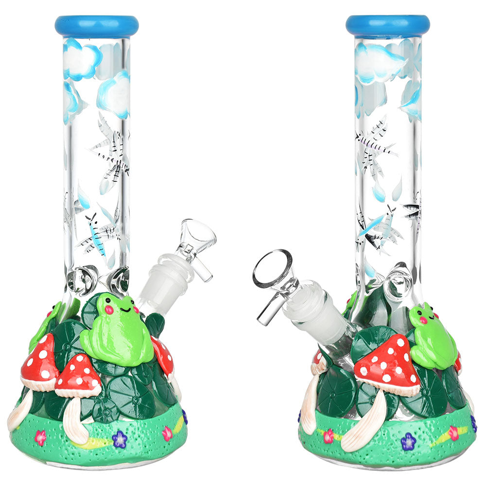 Froggy Fungi Beaker Bong Bongs - Tophatter Daily Deals
