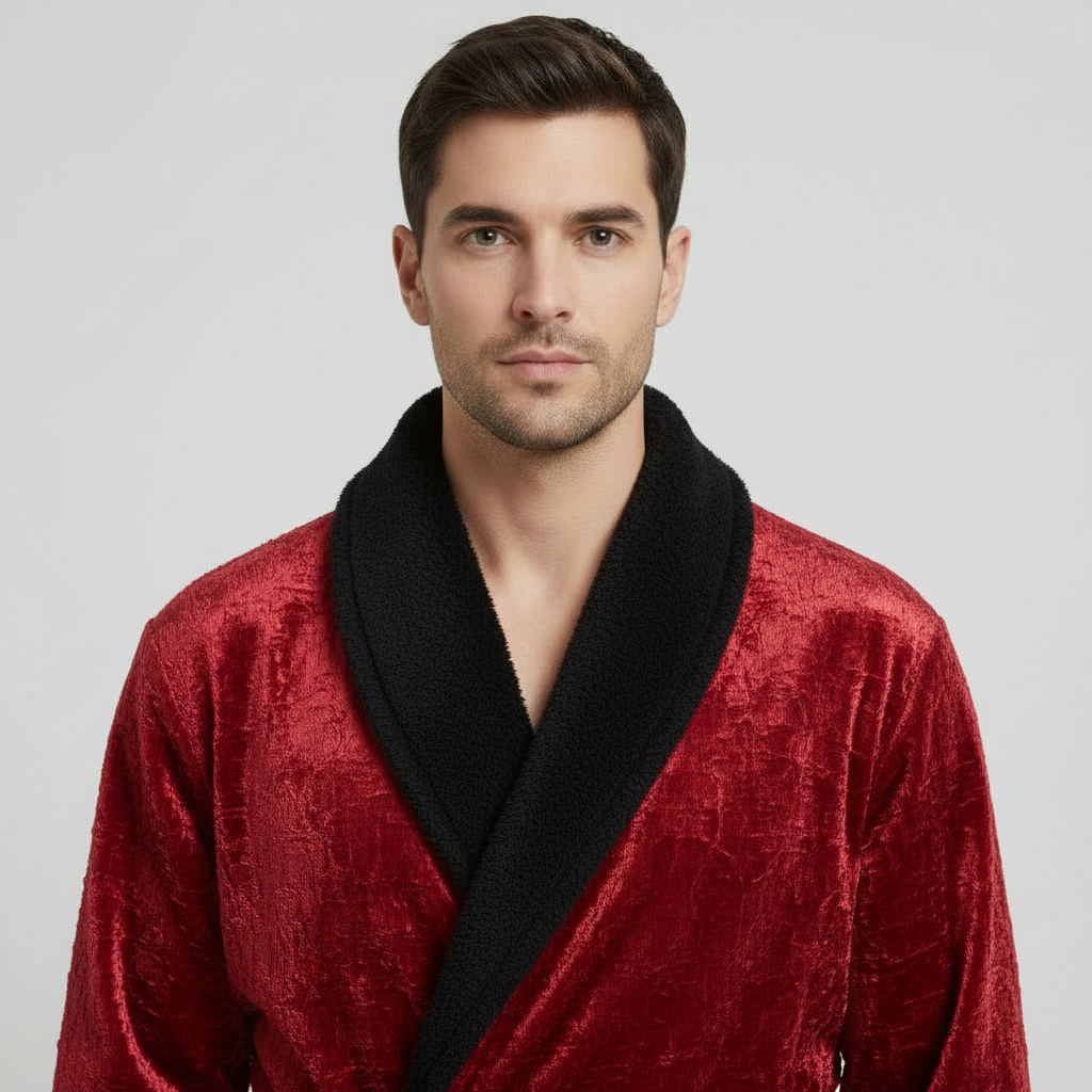 Cozy Mens Plush Robes – Built for Comfort, Designed to Last Everything Else - Tophatter Daily Deals