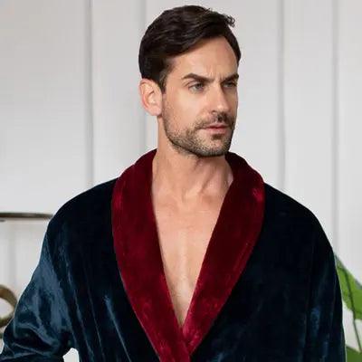 Cozy Mens Plush Robes – Built for Comfort, Designed to Last Everything Else - Tophatter Daily Deals