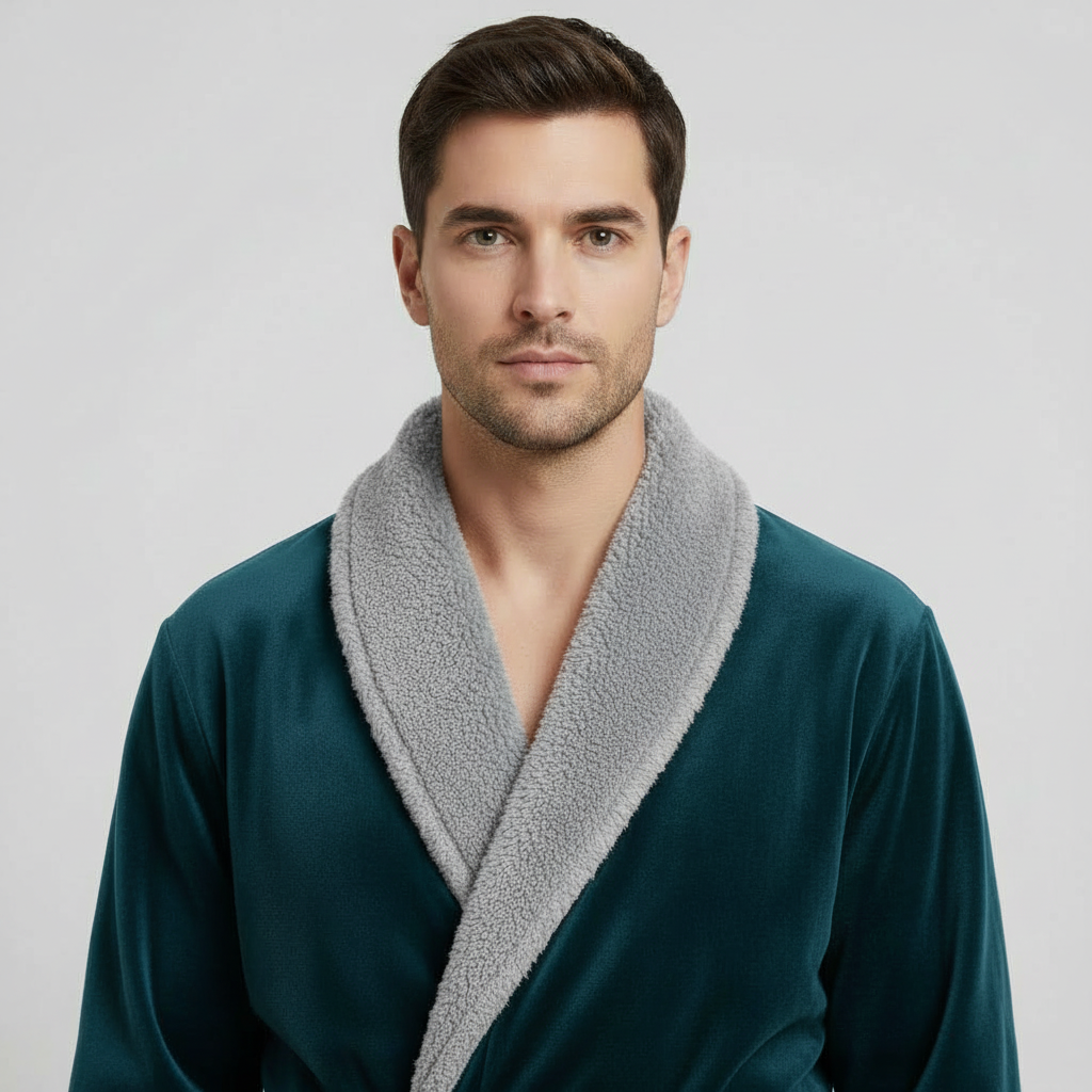 Cozy Mens Plush Robes – Built for Comfort, Designed to Last Everything Else - Tophatter Daily Deals