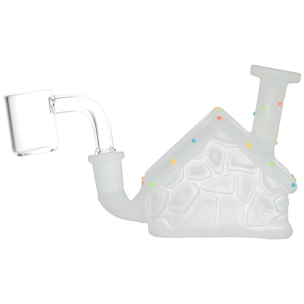 Frosted Christmas House Dab Rig Dab Rigs - Tophatter Daily Deals
