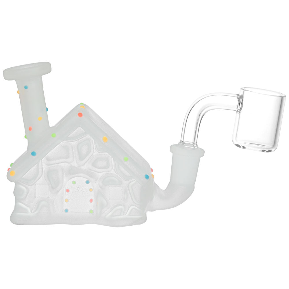 Frosted Christmas House Dab Rig Dab Rigs - Tophatter Daily Deals