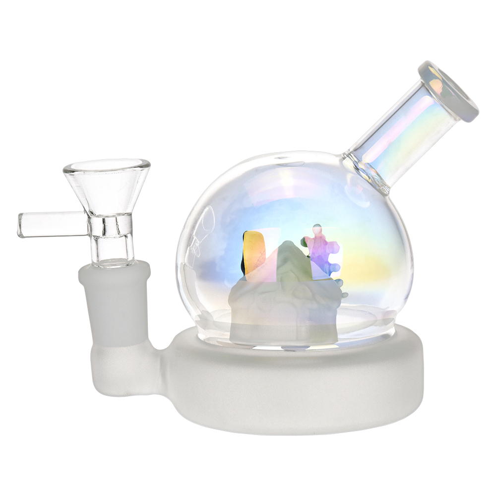 Frosted Snow Globe Bong Bongs - Tophatter Daily Deals