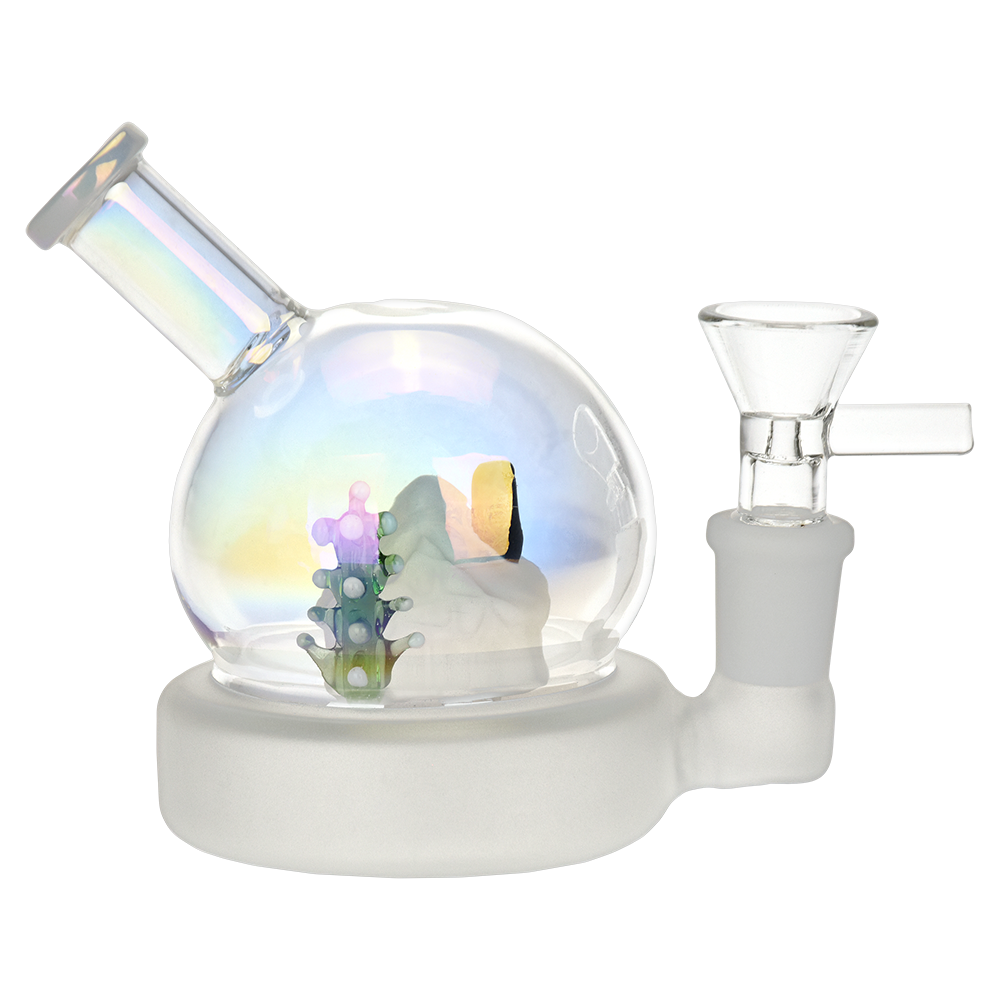 Frosted Snow Globe Bong Bongs - Tophatter Daily Deals