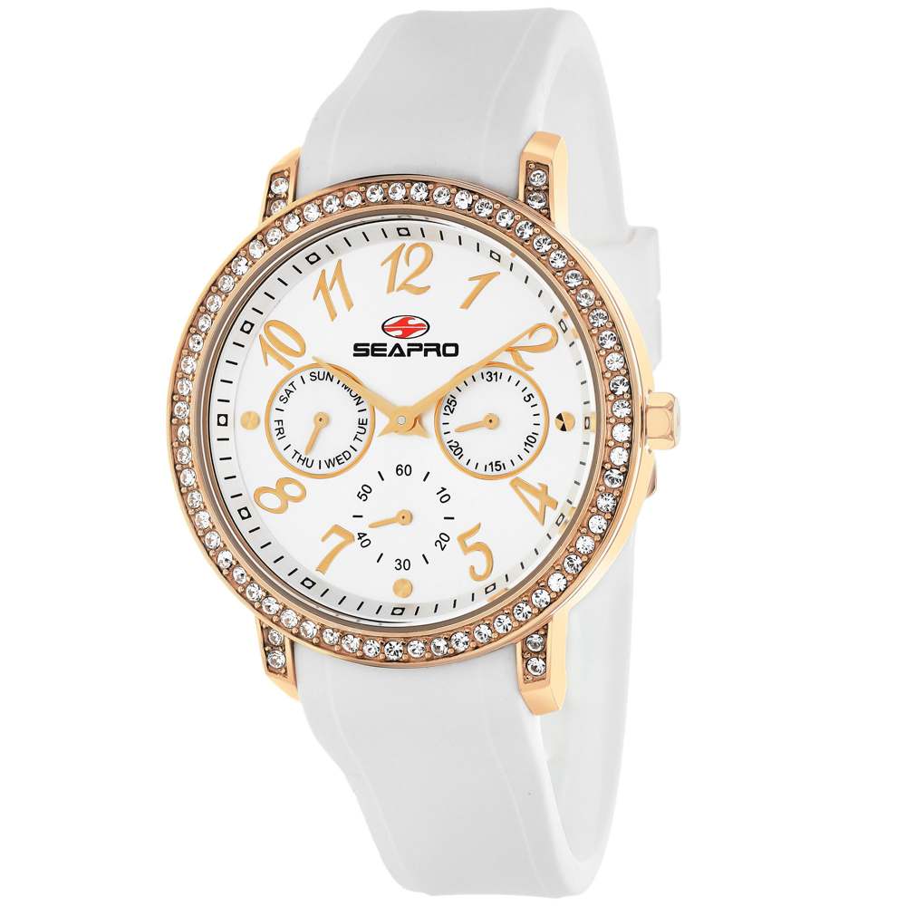Seapro Women's Swell // SP4412 Silver Watches - Tophatter Daily Deals