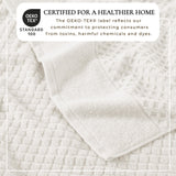 Cotton Diamond Waffle Weave Bath Towel Set - Grayson Collection Bath - Tophatter Daily Deals