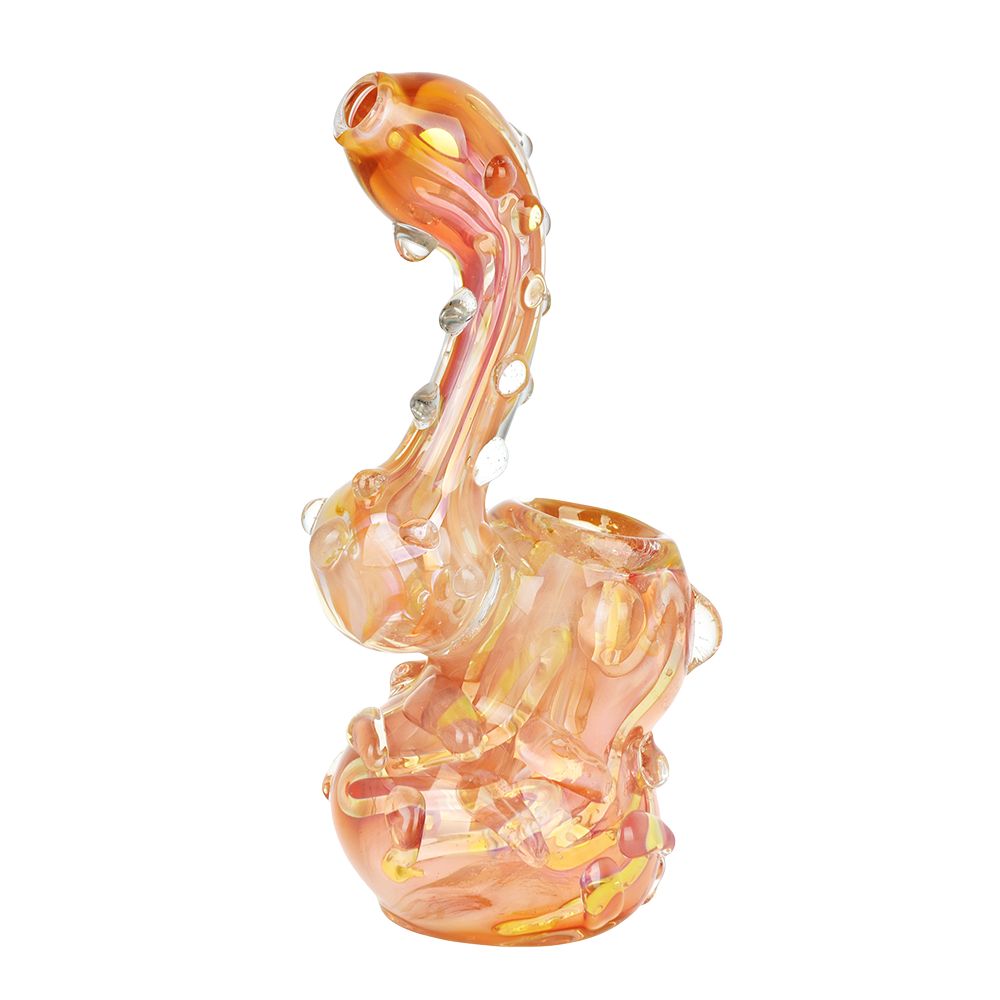 Full Blown Marble Golden Bubbler Bubblers - Tophatter Daily Deals