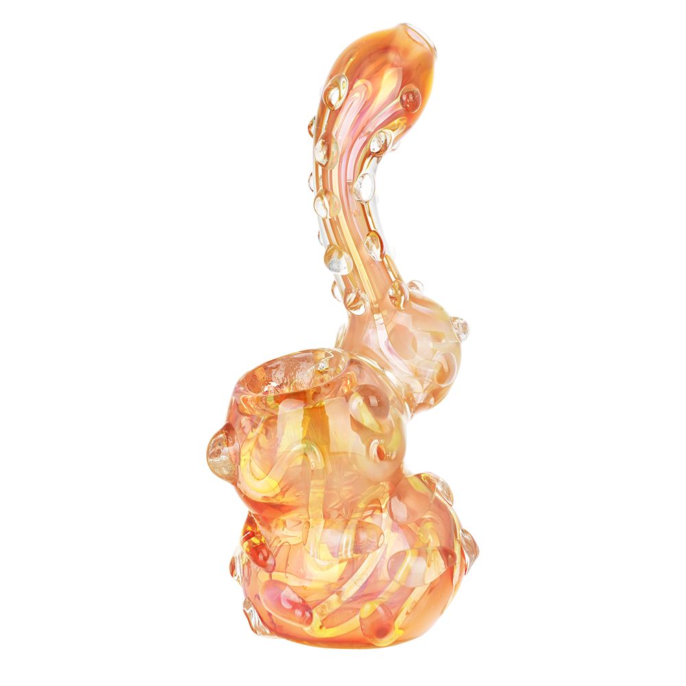 Full Blown Marble Golden Bubbler Bubblers - Tophatter Daily Deals