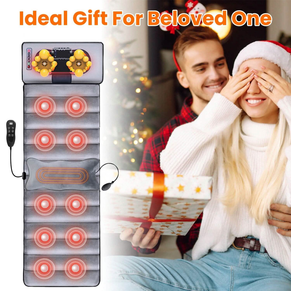 Full Body Electric Massage Mat Health & Wellness - Tophatter Daily Deals