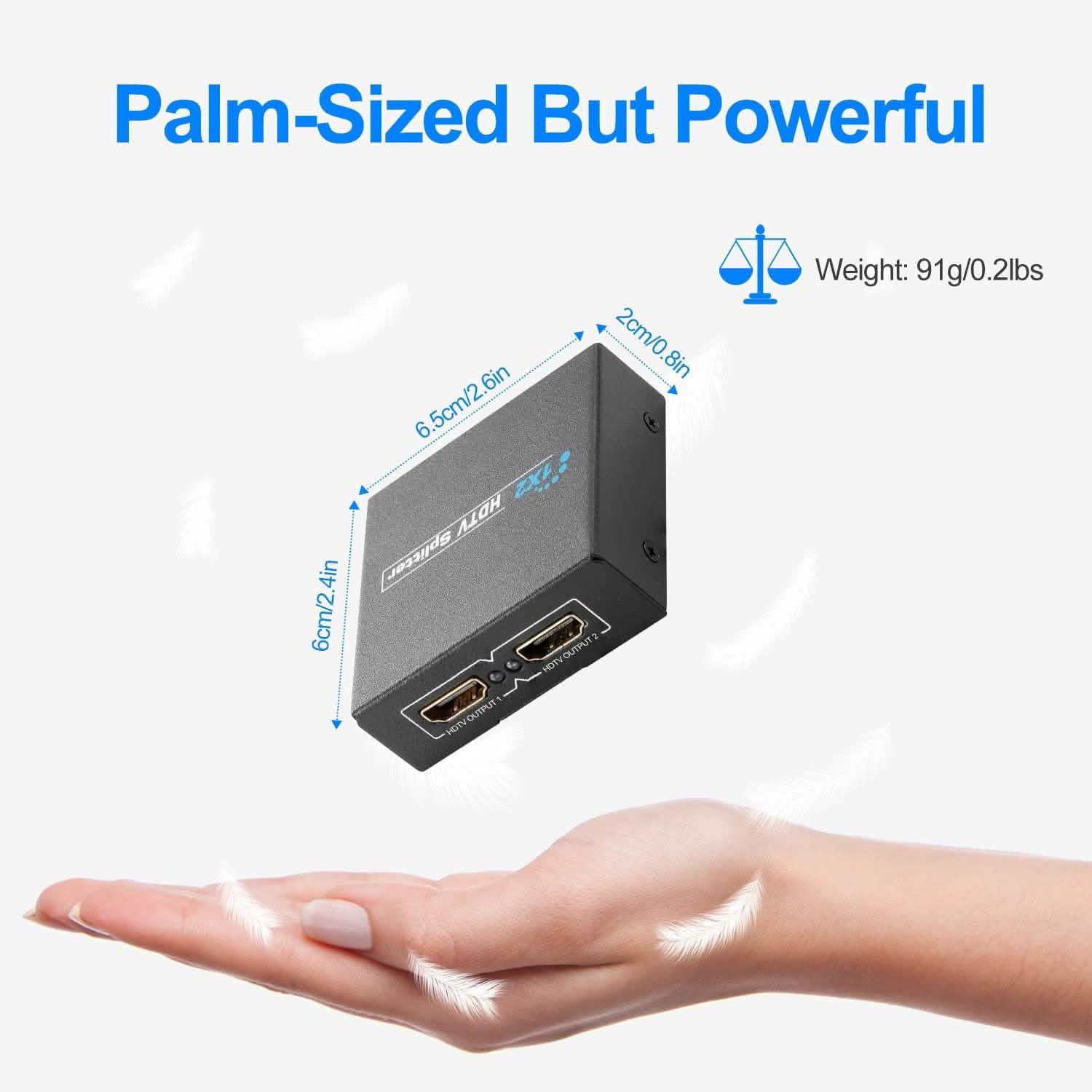 Full HD1080P HDTV Splitter Amplifier TV & Video - Tophatter Daily Deals