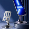 Full Metal 360-Degree Rotating Stress-Relieving Phone and Tablet Universal Stand Phone Stand - Tophatter Daily Deals