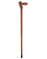 Lion King: Artisan Intricate Handcarved Oak Cane (Right Hand) Hand Carved Artisan - Tophatter Daily Deals