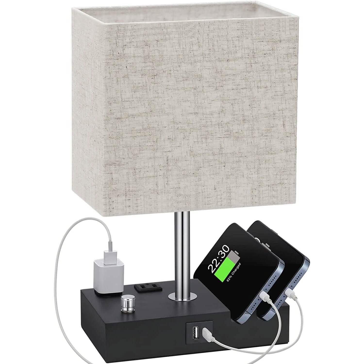 Fully Dimmable Table Lamp Indoor Lighting - Tophatter Daily Deals