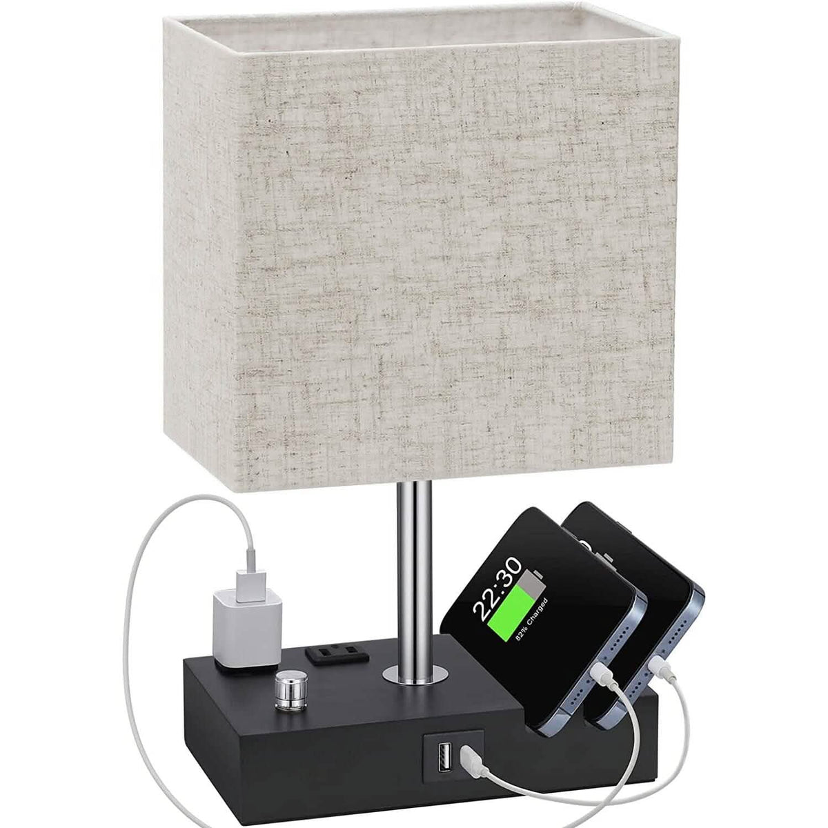Fully Dimmable Table Lamp Indoor Lighting - Tophatter Daily Deals