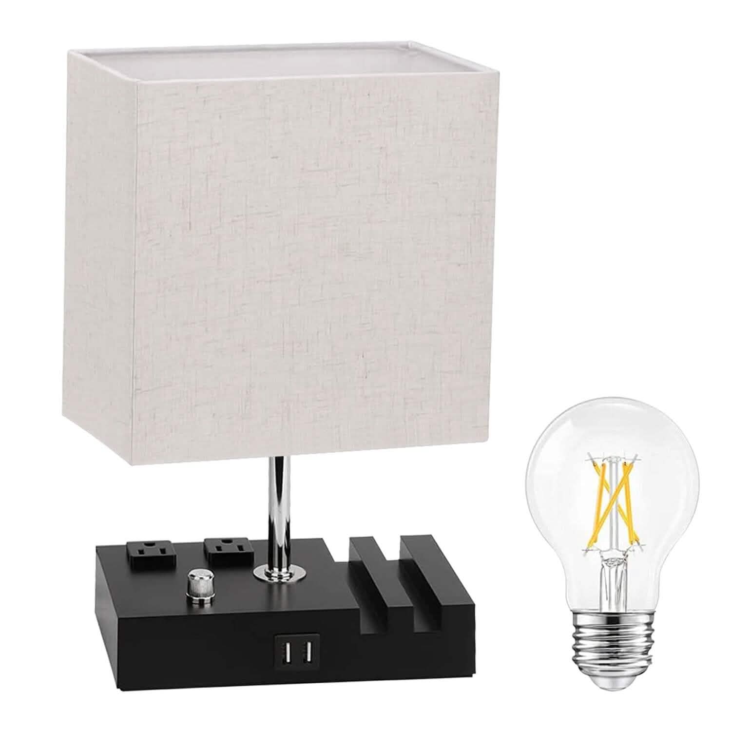 Fully Dimmable Table Lamp Indoor Lighting - Tophatter Daily Deals