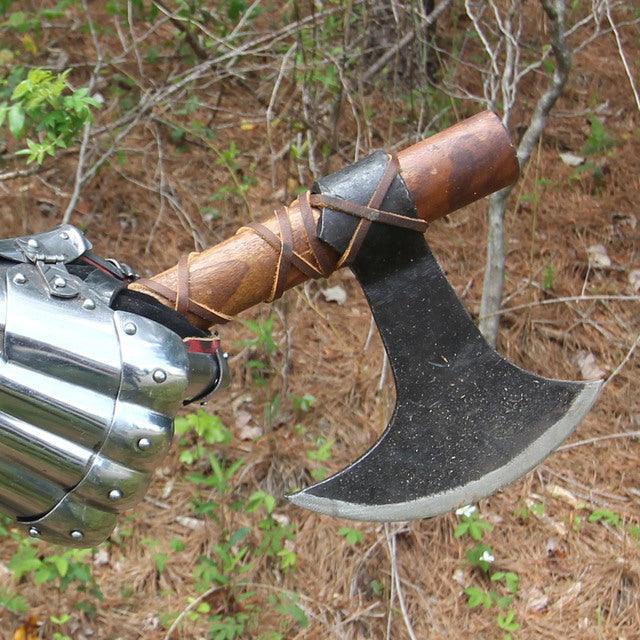 Fully Functional Norse Terror Battle Axe outdoor gear - Tophatter Daily Deals