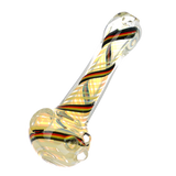 Fumed Rasta Swirl Spoon Pipe Spoon Pipes - Tophatter Daily Deals