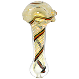 Fumed Rasta Swirl Spoon Pipe Spoon Pipes - Tophatter Daily Deals