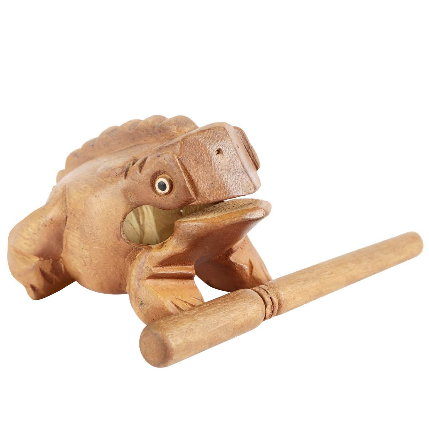 Fun Wooden Frog Percussion Instrument Everything Else - Tophatter Daily Deals