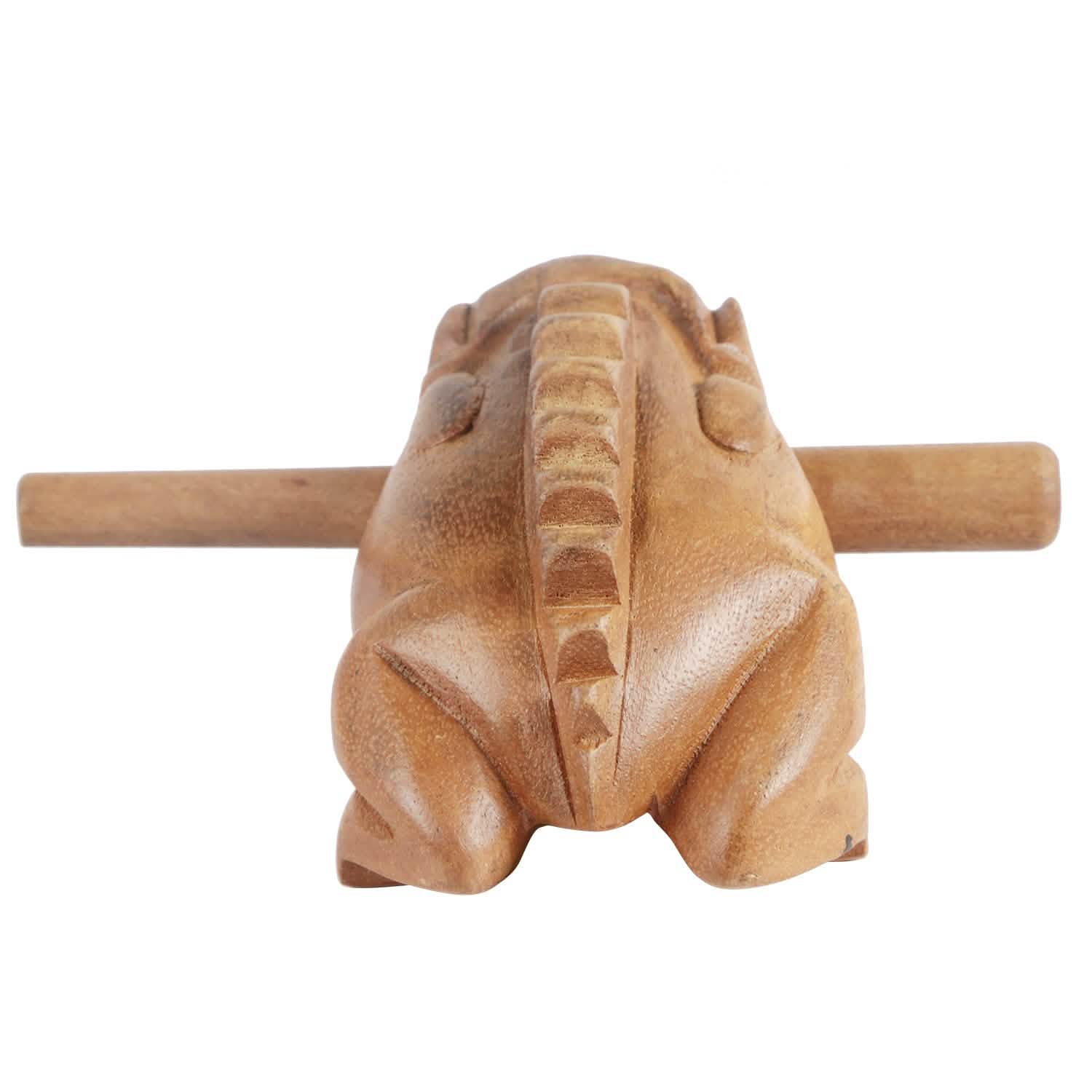 Fun Wooden Frog Percussion Instrument Everything Else - Tophatter Daily Deals