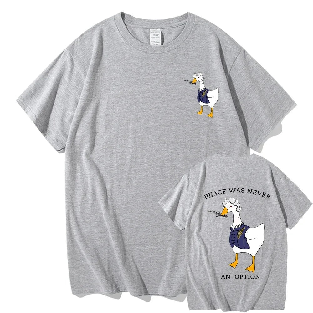 Funny Cotton Tees Shirts Tee - Tophatter Daily Deals