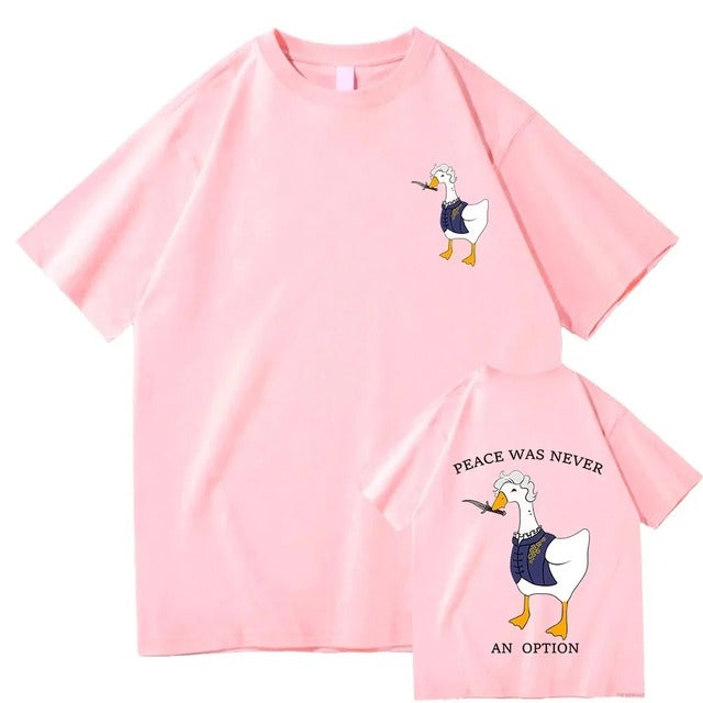 Funny Cotton Tees Shirts Pink Tee - Tophatter Daily Deals