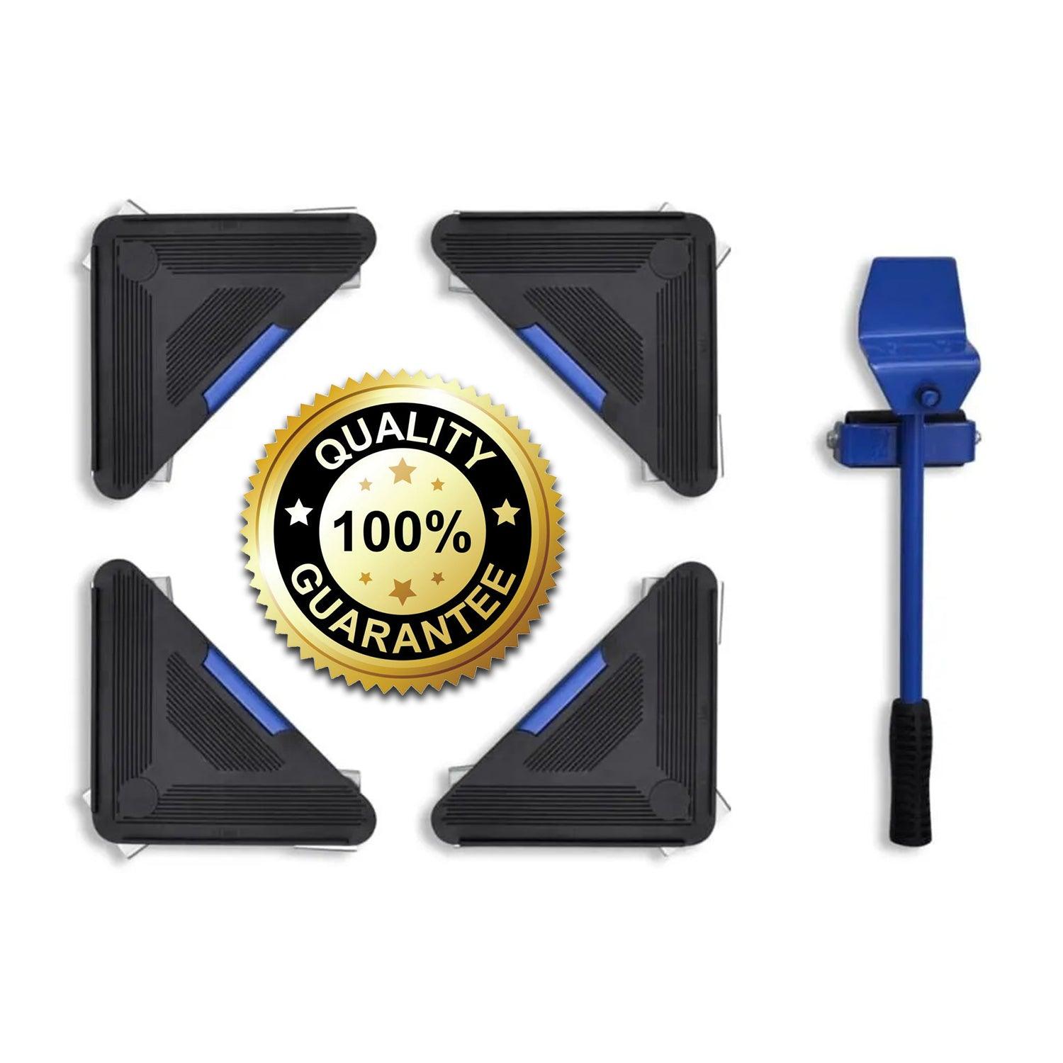 Furniture Moving Wheels - Heavy Furniture Lifter Shifter Remover Roller Wheels Moving Mover Tools Kit Set Apparel & Accessories - Tophatter Daily Deals