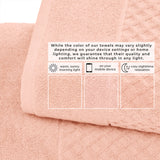 Cotton Diamond Waffle Weave Bath Towel Set - Grayson Collection Bath - Tophatter Daily Deals